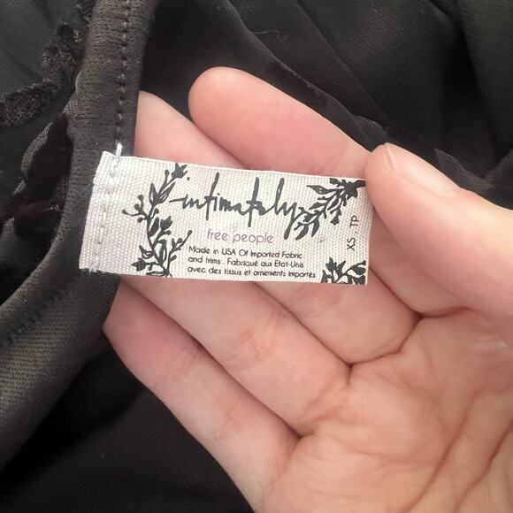 Whimsigoth free people wrap dress size XS - Picture 4 of 5